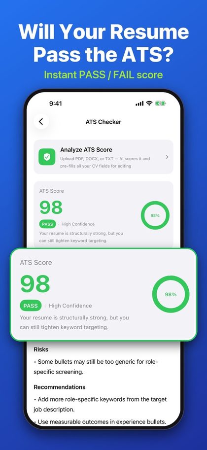 Resume Builder AI screenshot