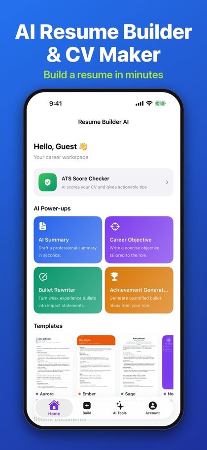 Resume Builder AI screenshot 2