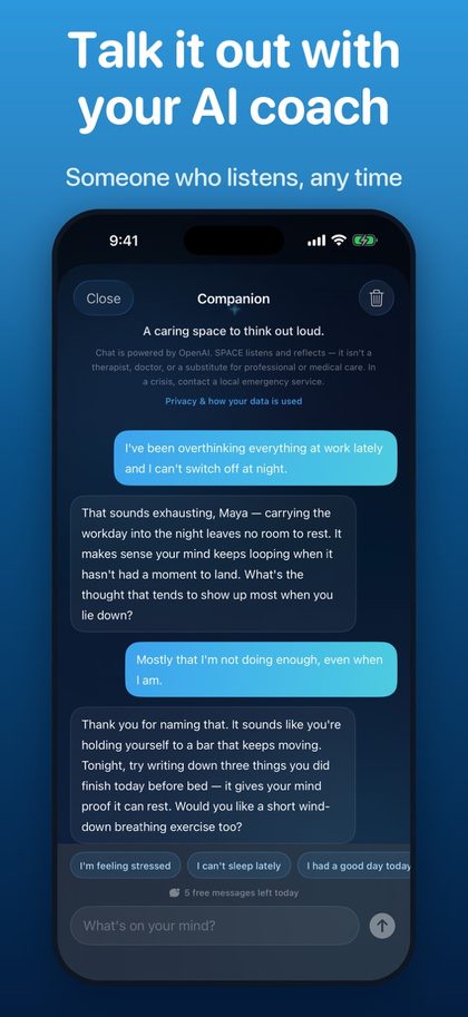 SPACE screenshot 2